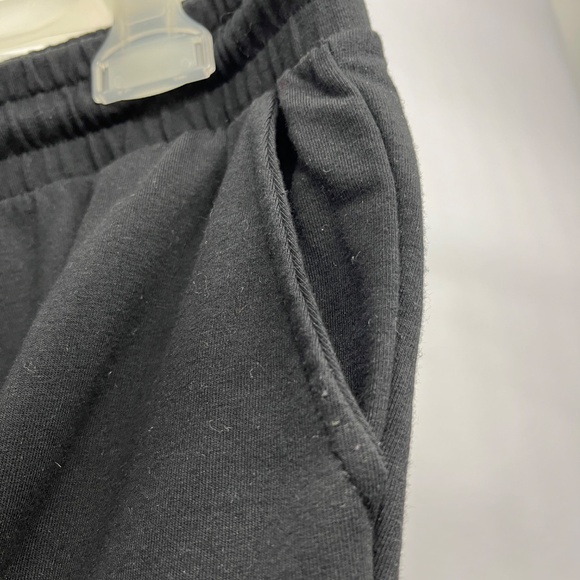 Twik by Simons cozy cotton cargo joggers with 4 pockets, M, black. - Picture 5 of 16